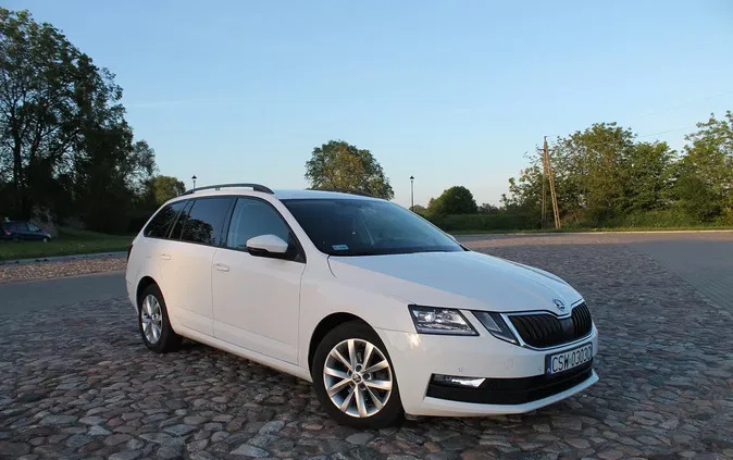 samochody osobowe Skoda Octavia cena 73900 przebieg: 79400, rok produkcji 2019 z Świecie